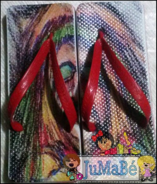 Chinelo Personalizado Caboclo de Lança