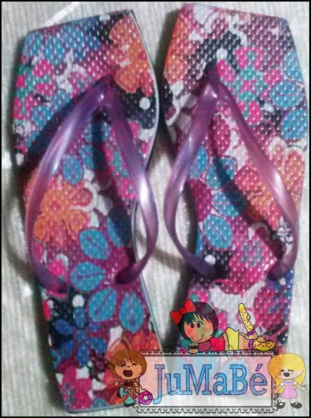 Chinelo Personalizado Roxo