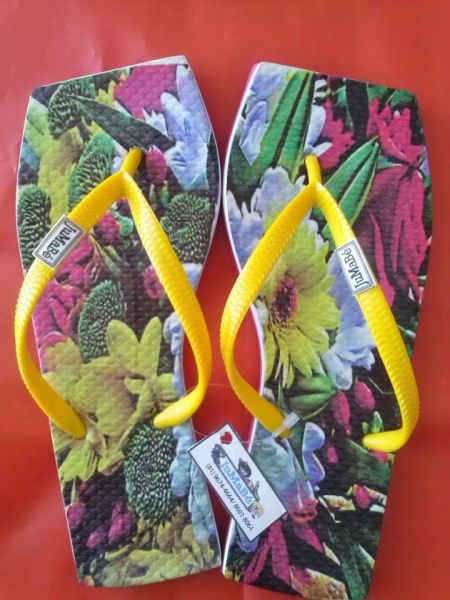 Chinelo Personalizado Flores