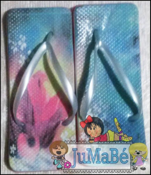 Chinelo Personalizado Colorido